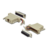 Adaptador DB25 RJ45 Modular DB25 M RJ45 F