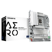 Placa-mãe GIGABYTE Intel Board Z890 AERO G - Compatível com CPUs Intel Core Ultra (Série 2), 16 + 1 + 2 fases VRM, até 8800 MHz DDR5 (OC), 1xPC