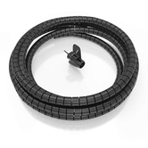 ORGANIZADOR DE CABOS AISENS EM ESPIRAL 25MM PRETO 6.0M