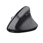 MOUSE TRUST WIRELESS ERGO BAYOII+ 25146 MULTIDISPOSITIVO RF 2.4GHz Y 2xBT DPI AJUSTÁVEL 800-2400ppp 6 BOTONES CARGA USB-C