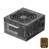 TACENS APB550, fonte de alimentação ATX para PC de 550 W, 80Plus Bronze, 85% de eficiência, tecnologias SMD e DC-DC, ventoinha ultrassilenciosa de 12 cm, preta 550 W