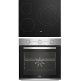 CONJUNTO HORNO CON ENCIMERA BEKO BBSE12120XD INOX
