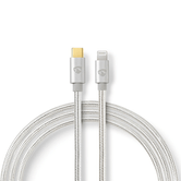 CABLE LIGHTNING NEDIS USB 2.0 A LIGHTNING DE APPLE GOLD 1M CCTB39650AL10