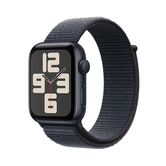 Apple Watch SE GPS 44mm Caixa de alumínio meia-noite com laço esportivo Ink
