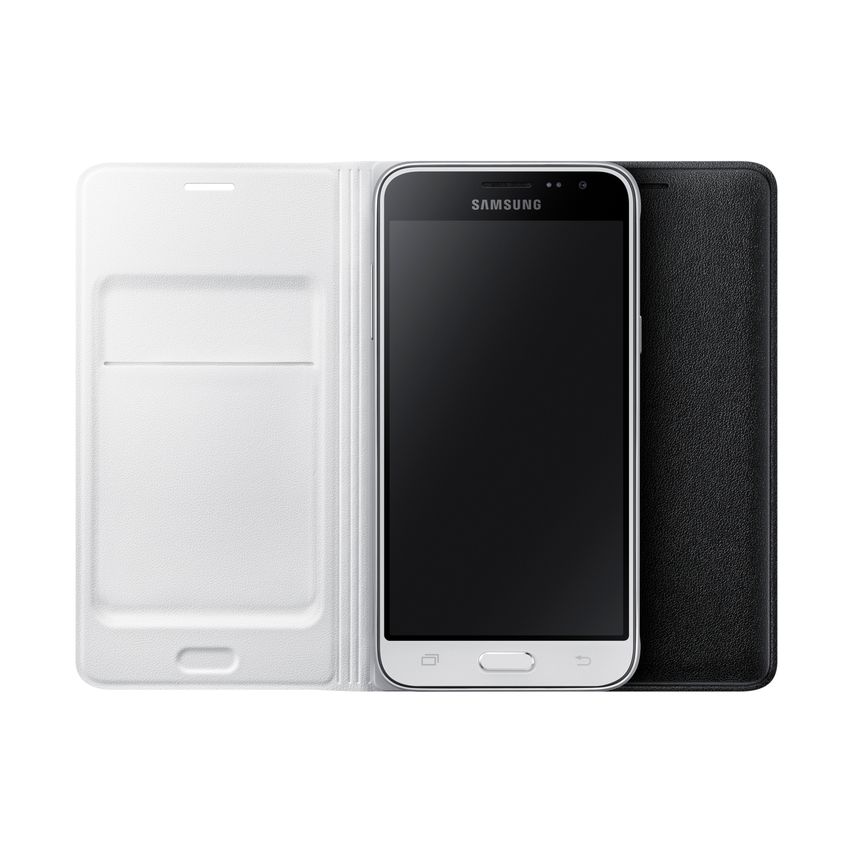 FUNDA MOVIL SAMSUNG FLIP COVER J3 NEGR**