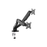 SUPORTE DE TELA PARA MESA DE 13"-27" 2 BRAÇO INCLINÁVEL PARA 2 MONITORES VESA DE ATÉ 6,5KG