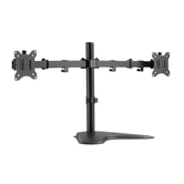 SUPORTE PARA TELA DE DESKTOP 13"-32" BRAÇO DUPLO SUPORTA 2 MONITORES PADRÃO VESA DE ATÉ 8KG
