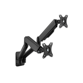 EQUIPAR SUPORTE DE PAREDE AJUSTÁVEL PARA 2 TELAS DE 17"-32" BRAÇO 564MM MOLA DE GÁS ATÉ 9KG