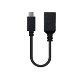 Nanocabo USB 3.1 Gen1 3A, USB-C/MA/F, 15 cm