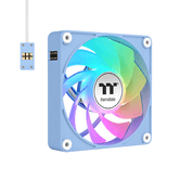 THERMALTAKE CT120 EX ARGB CAIXA MAGNÉTICA INV VENTILADOR 3XVENT AZUL HYDRANGEA