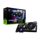 TARJETA GRAFICA MSI NVIDIA RTX 5080 GAMING TRIO OC | 16GB GDDR7 | DLSS 4
