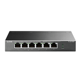 SWITCH DE DESKTOP DE 6 PORTAS 10/100 Mbps COM 4 PORTAS POE+ IN