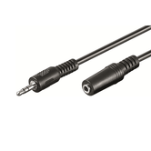 Cabo Ewent Áudio Estéreo 3,5mm/M e 3,5mm/A -3mt