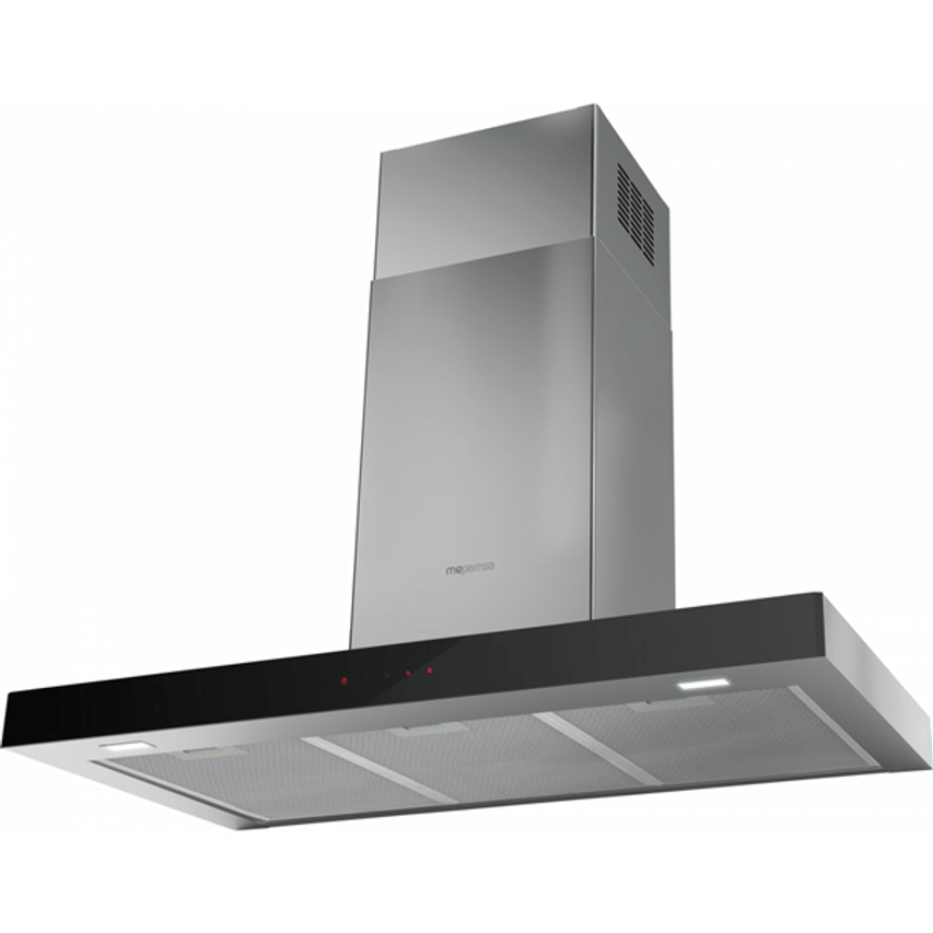 STILO NEO 90 INOX +CRISTAL NEGRO