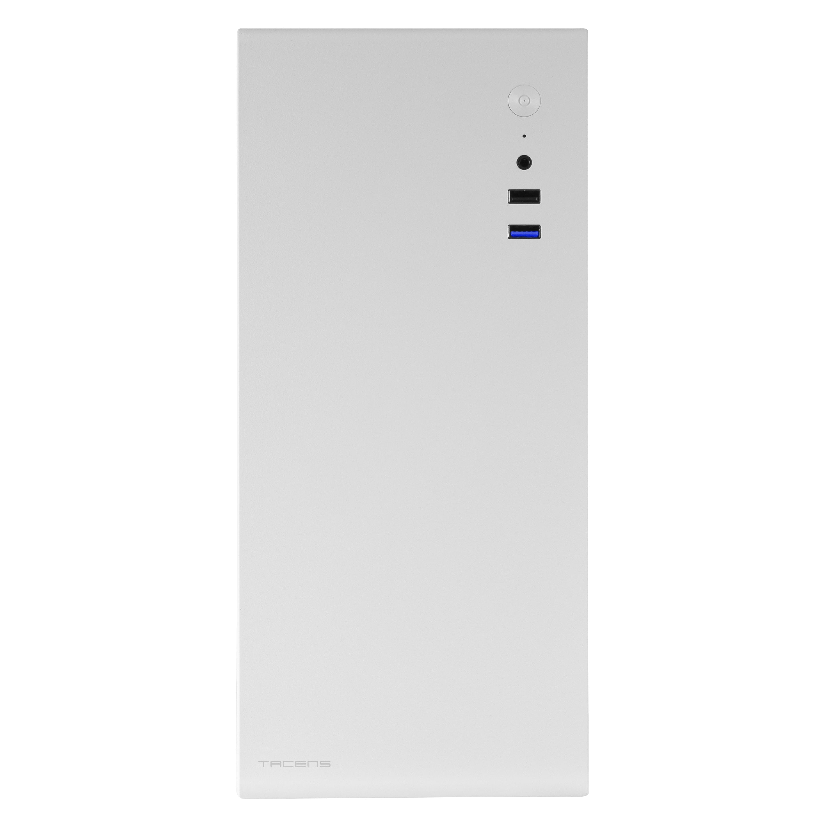 Tacens Aeroslim500 Slim MicroATX PC-Gehäuse, Netzteil, TFX 500 W, FDB, 90 mm Lüfter, Schwarz