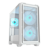 Gabinete Cougar MX600 Mini RGB Branco Mini Torre