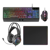 MARS GAMING TECLADO+MOUSE+PAD+FONE DE OUVIDO