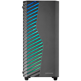 MARS GAMING MCVOLT SEMI-TOWER ATX CASE JANELA DE VIDRO TEMPERADO ARGB GPU 327-267mm 2x3.5 2x2.5