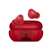 BEATS SOLO BUDS,TRANSPARENT RED-ZML