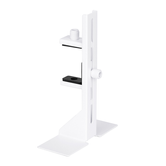 Suporte para placa de vídeo GPU Abysm - Altura ajustável - Branco