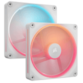 VENTILADOR CAJA CORSAIR LX-R RGB SERIES ICUE LINK LX140R RGB BRANCO 140MM RGB FAN DUAL FAN KIT CO-9051056-WW