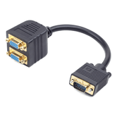 Divisor de cabo Gembird VGA 1xHD15(M) 2xHD15(H) 0,2M
