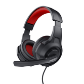 HEADSET TRUST GAMING BASICS 24785 NEGRO MICROFONO CABO PLEGÁVEL 2m JACK 3,5mm CONTROL VOLUMEN
