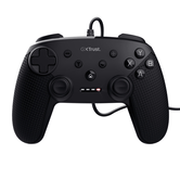 GAMEPAD TRUST GXT 541 MUTA 24789 COR PRETA 3m CABO INTERCAMBIÁVEL PAINEL DIGITAL GATILHO SENSÍVEL À PRESSÃO PARA PC