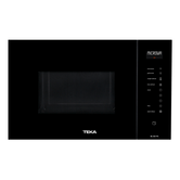 HORNO MICROONDAS INTEGRABLE TEKA ML 825 CRISTAL NEGRO 25 LITROS CON GRILL NEGRO