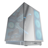 CAIXA E-ATX TORRE GAMING MARS GAMING MCNOVA3 CRISTAL CROMADO 2x3.5 3x2.5??? 1xUSB-C GPU MAX 425mm