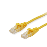CATEGORIA 6A U/UTP LSZH PATCH CORD 0,15M COR AMARELA