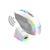 Mouse sem fio branco Spirit of Gamer Elite M50