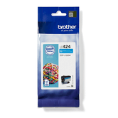 LC424C CYAN INK CARTRIDGE - SINGLE PACK. PRINTS ABOUT 750 PA