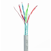 GEMBIRD CAT5E CCA PREMIUM CABO FTP VERMELHO SÓLIDO 100 M