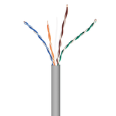 CABO VERMELHO GEMBIRD UTP CAT5E BOBINA 305M GRIS