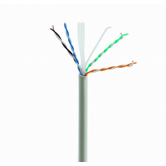 CABO VERMELHO GEMBIRD UTP CAT6 BOBINA 305M CINZA