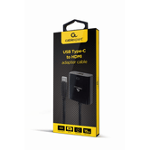 CABO ADAPTADOR USB TIPO-C PARA HDMI 4K 60HZ 15 CM PRETO
