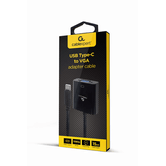 CABO ADAPTADOR USB TIPO AC VGA 15 CM PRETO