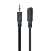 GEMBIRD CONECTOR 3.5MM EXTENSOR MACHO/FÊMEA CABO DE ÁUDIO 3M