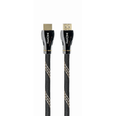 CABO HDMI 2.1 8K 60HZ GEMBIRD CCBP-HDMI8K-1M ETHERNET TRANÇADO PREMIUM 1M PRETO