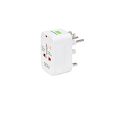 ADAPTADOR DE VIAJE DCU (37400200) EU-UK-USA-AUS-CHI-JAP