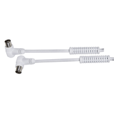 CABO DE ANTENA DCU 90-90 COM FILTRO BRANCO 1,5M (391100)