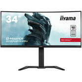 IIYAMA GCB3481WQSU-B1  G-MASTER 34" LCD VA UltraWide Quad HD HDMI Altavoces