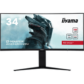 IIYAMA GCB3480WQSU-B1 G-MASTER 34" LCD VA UltraWide Quad HD HDMI Alto-falantes