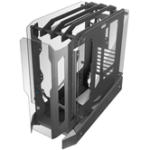 CAIXA ATX SEMITORRE GAMING MARS GAMING MCEDGE DISE??O OPEN AIR CRISTAL TEMPLADO GPU 390mm 1x3.5 3x2.5