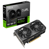 PLACA GRÁFICA ASUS NVIDIA RTX 4060 DUAL V2 OC | 8 GB | GDDR6 | VOLUME
