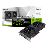TARJETA GRAFICA PNY GEFORCE RTX 4070 SUPER VERTO DUAL FAN OC | 12GB | GDDR6X | DLSS3
