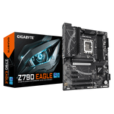 Placa-mãe GIGABYTE Intel Z790 EAGLE - Suporta processadores Intel Core de 14ª geração, VRM de 12+1+1 fases, até 7600 MHz DDR5 (OC), 3xPCI