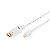 CABO DE CONEXÃO DISPLAYPORT MINI DP - DP M/M 2.0MW/INTERLOCK DP1.1A CONFORM, WH