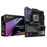 Placa AMD GIGABYTE Placa base X870E AORUS MASTER - Compatível com CPUs AMD Ryzen 9000, VRM digital de 16+2+2 fases, até 8200MHz DDR5 (OC), 4xP